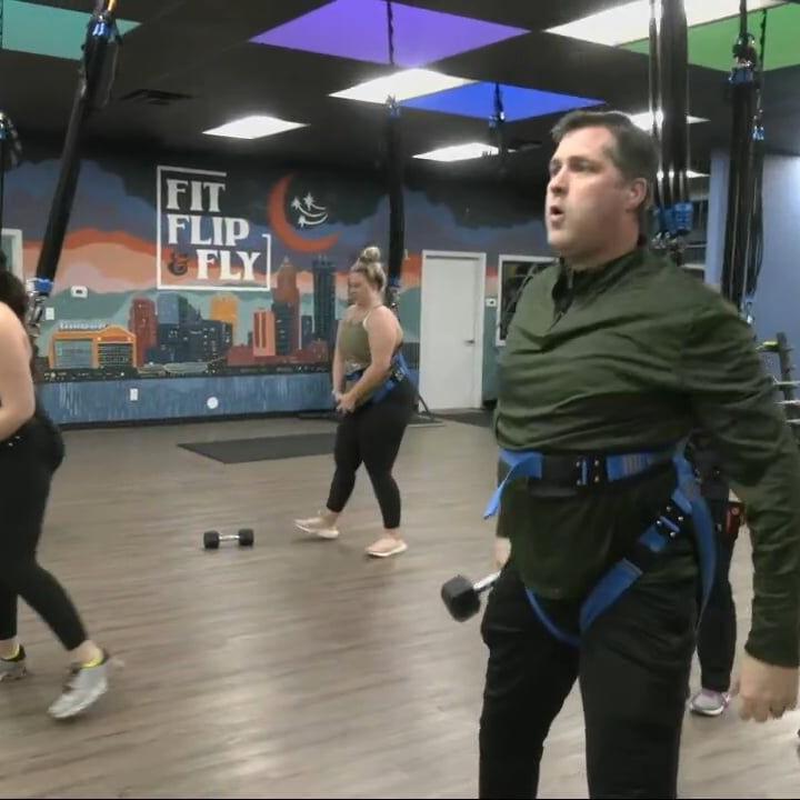 Keith Kaiser learns high intensity, low impact exercise